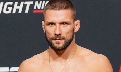 Mateusz Gamrot passa pela pesagem do Ultimate