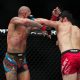 Magomed Ankalaev acerta soco em Alex Poatan no UFC 313