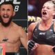 Merab Dvalishvili e Kayla Harrison são favoritos nas apostas para o UFC 316