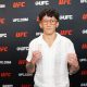 Virna Jandiroba durante o Media Day do UFC 314