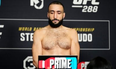 Belal Muhammad na pesagem do UFC 288