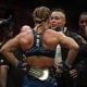 Amanda Nunes e Kayla Harrison fazem encarada no octógono do UFC 316