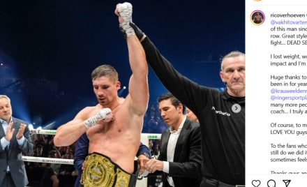 Campeão peso-pesado do Glory, Rico Verhoeven é um dos maiores kickboxers de todos os tempos